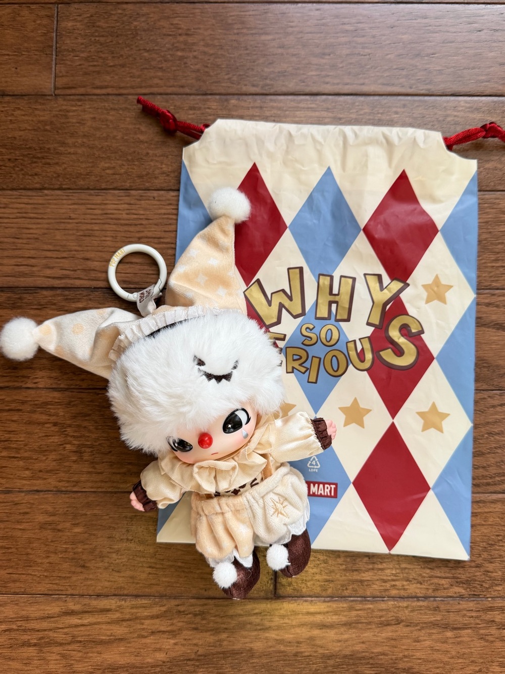 POP MART Why So Serious Lumino Feast Vinyl Plush Pendant Plushie - Picture 2 of 5